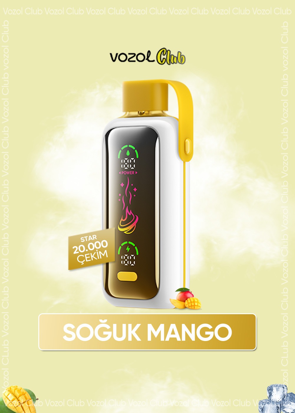 Vozol Star 20000 Mango İce