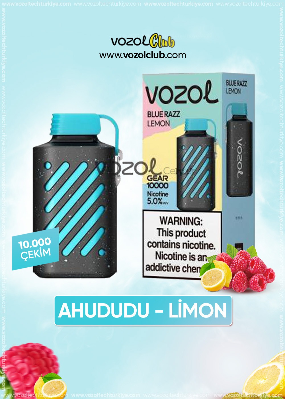 Vozol 10000 Bluerazz Lemon