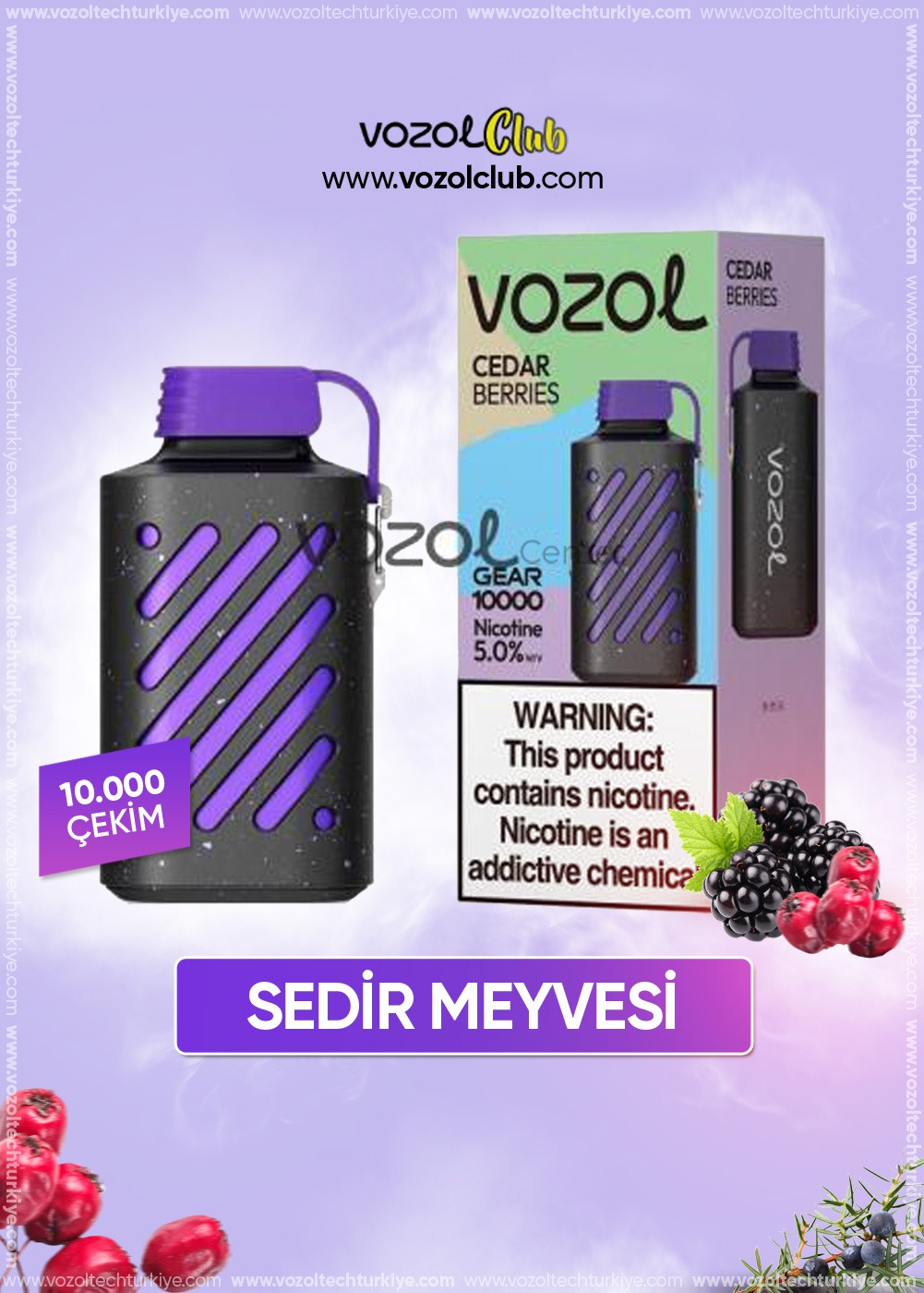 Vozol 10000 Cedar Berries