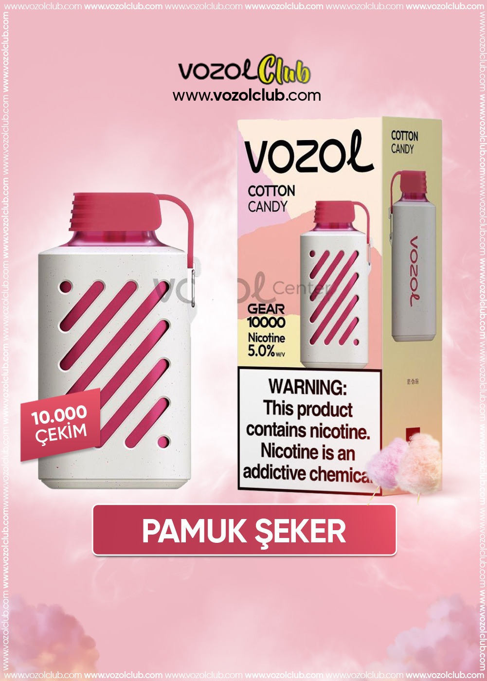 Vozol 10000 Cotton Candy