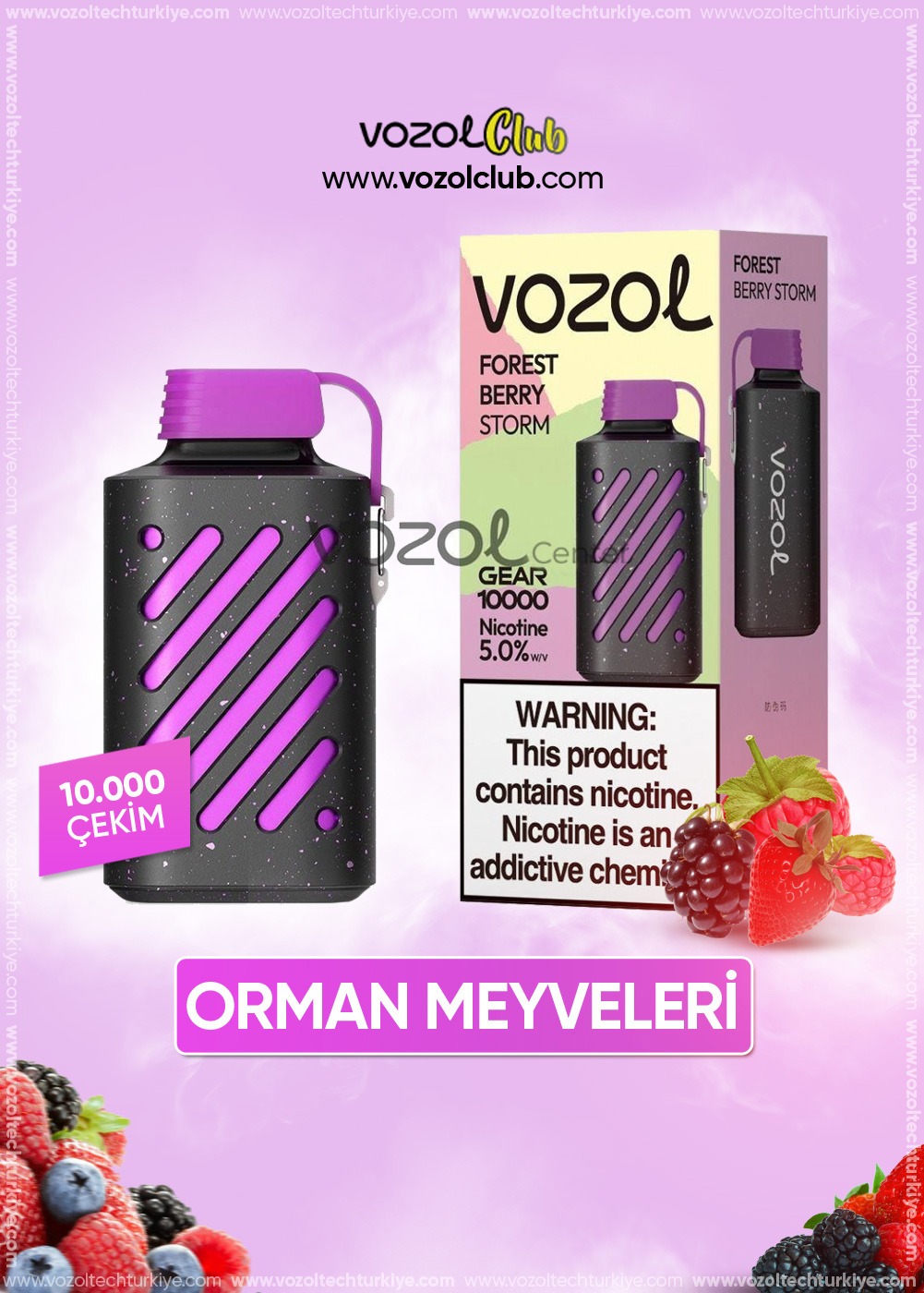 Vozol 10000 Forest Berry Storm