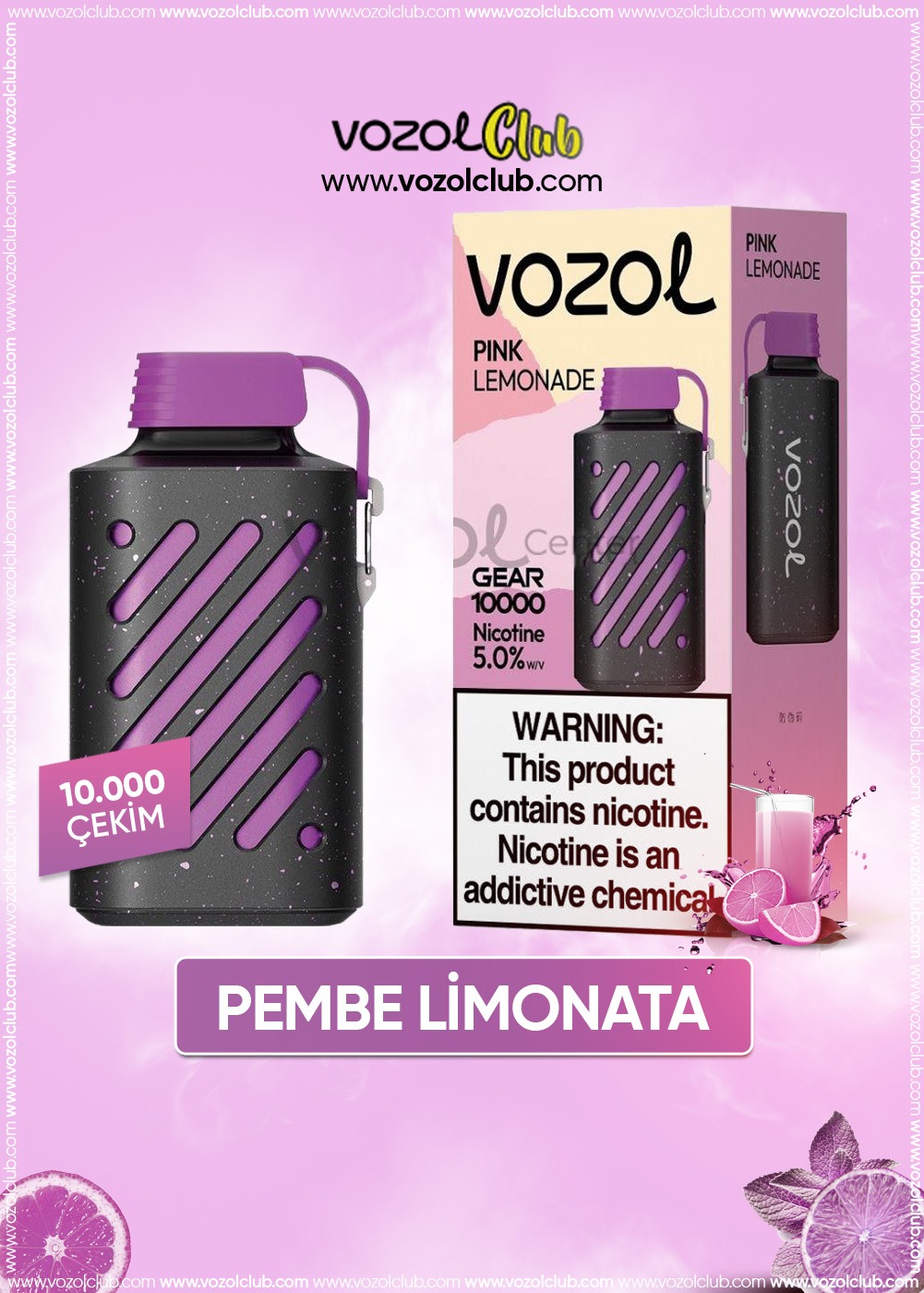 Vozol 10000 Pink Lemonade