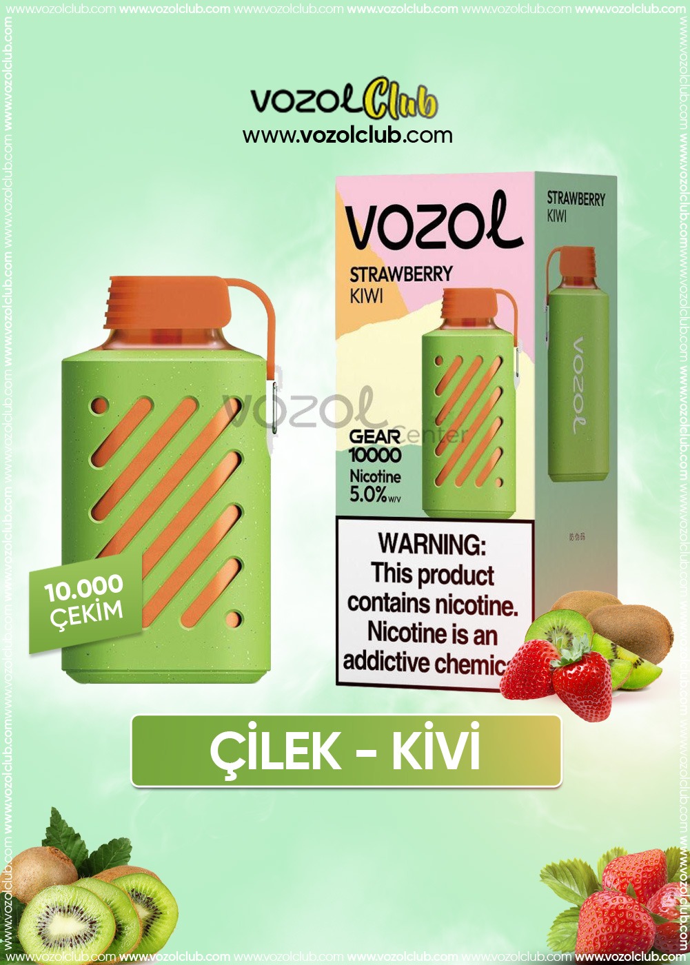 Vozol 10000 Strawberry Kiwi