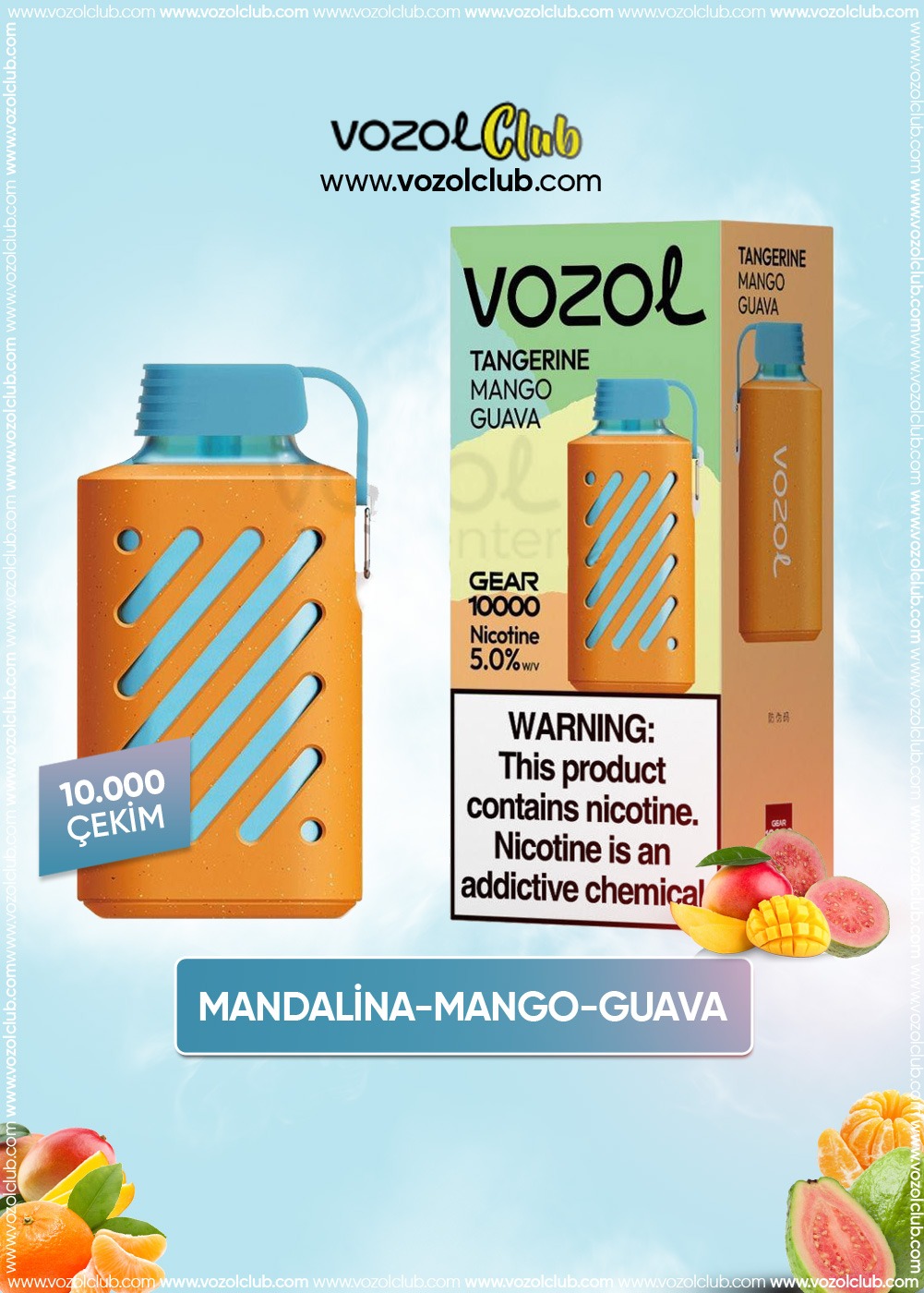 Vozol 10000 Tangerine Mango Guava