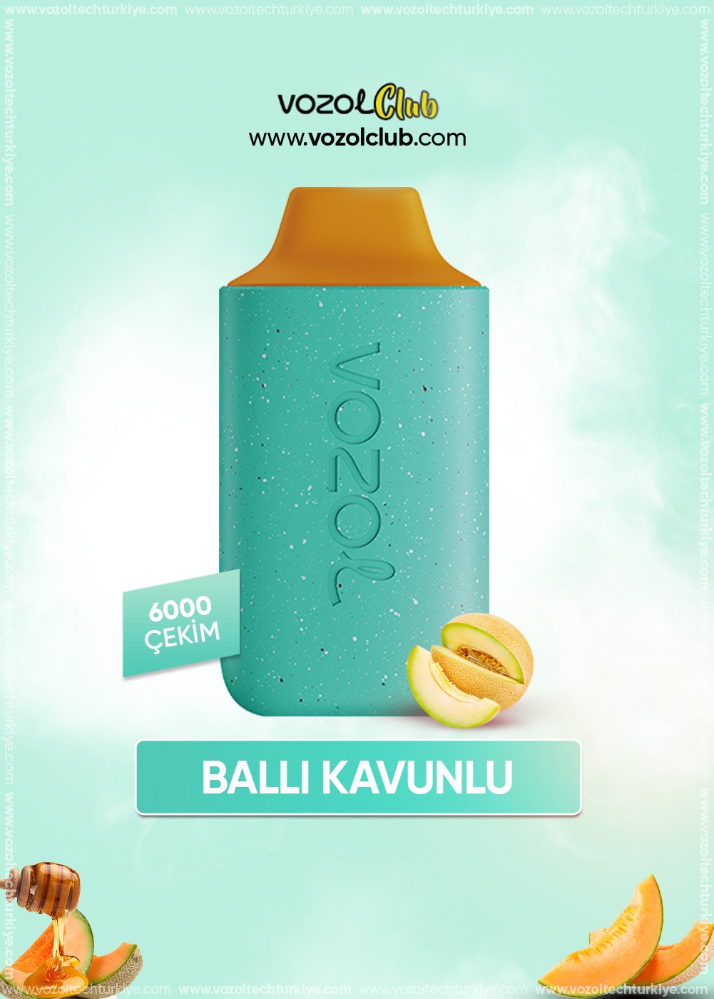 Vozol 6000 Honeydew Punch