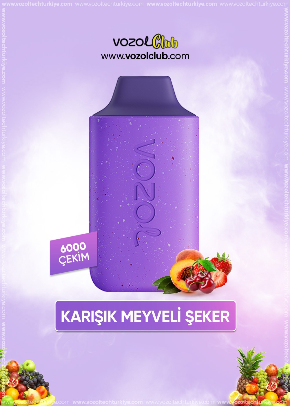 Vozol 6000 Rainbow Candy