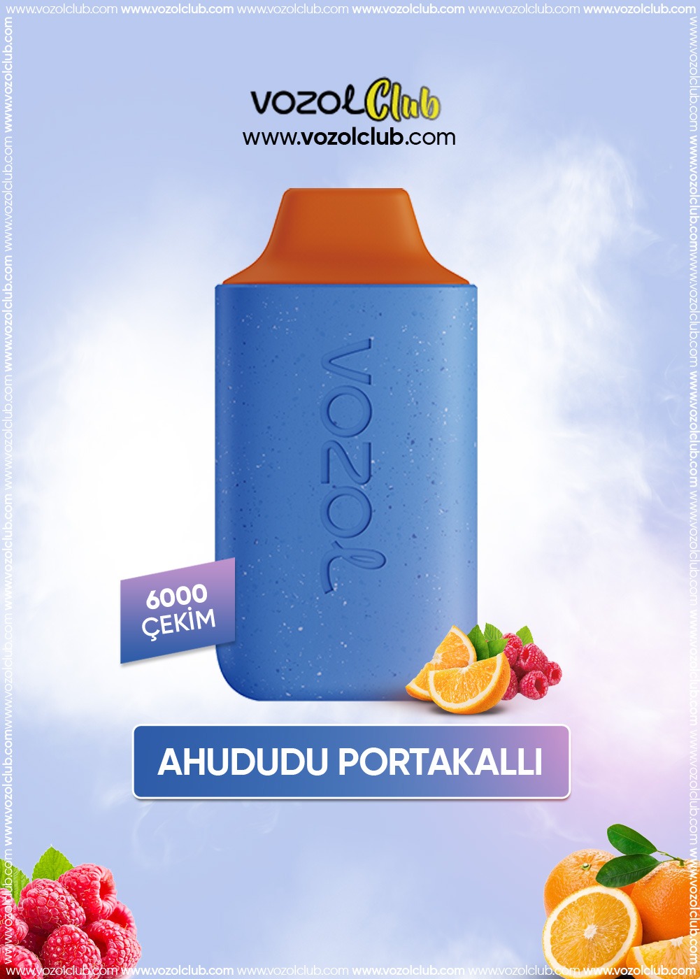 Vozol 6000 Raspberry Orange