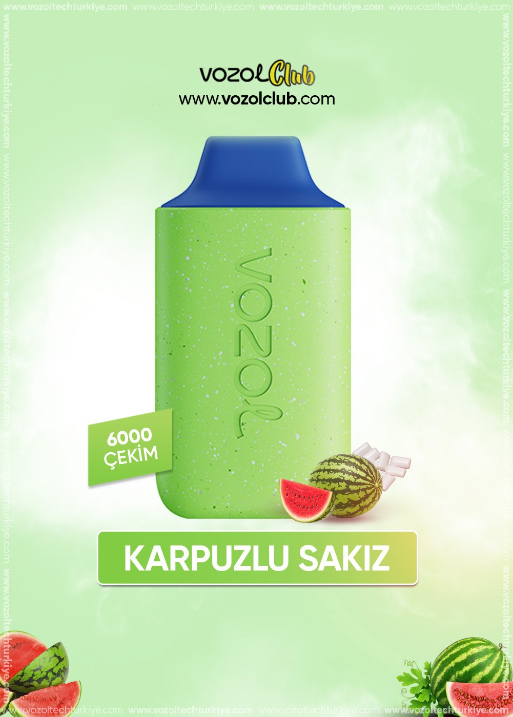 Vozol 6000 Watermelon Bubblegum