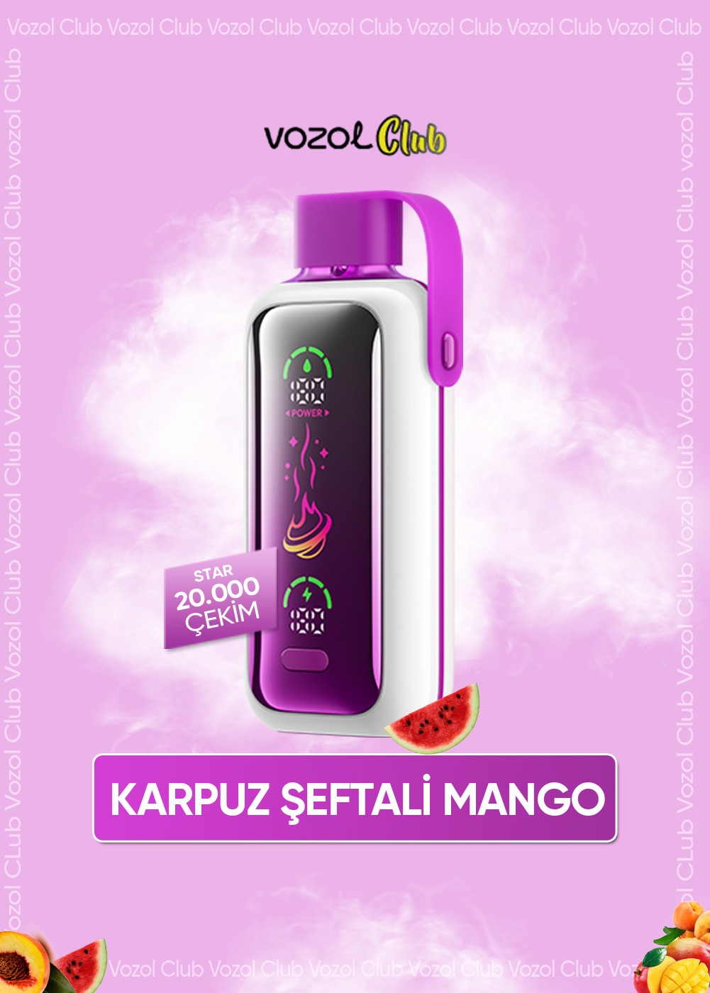 Vozol Star 20000 Peach Mango Watermelon