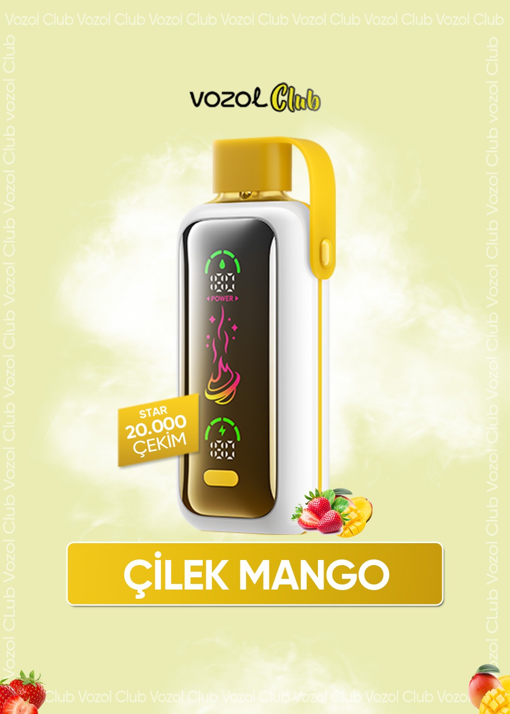 Vozol Star 20000 Strawberry Mango