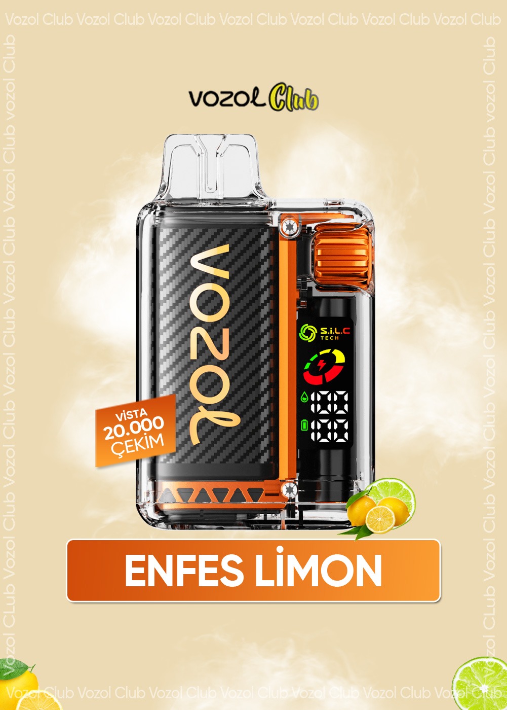 Vozol Vista 20000 Lemon Lime