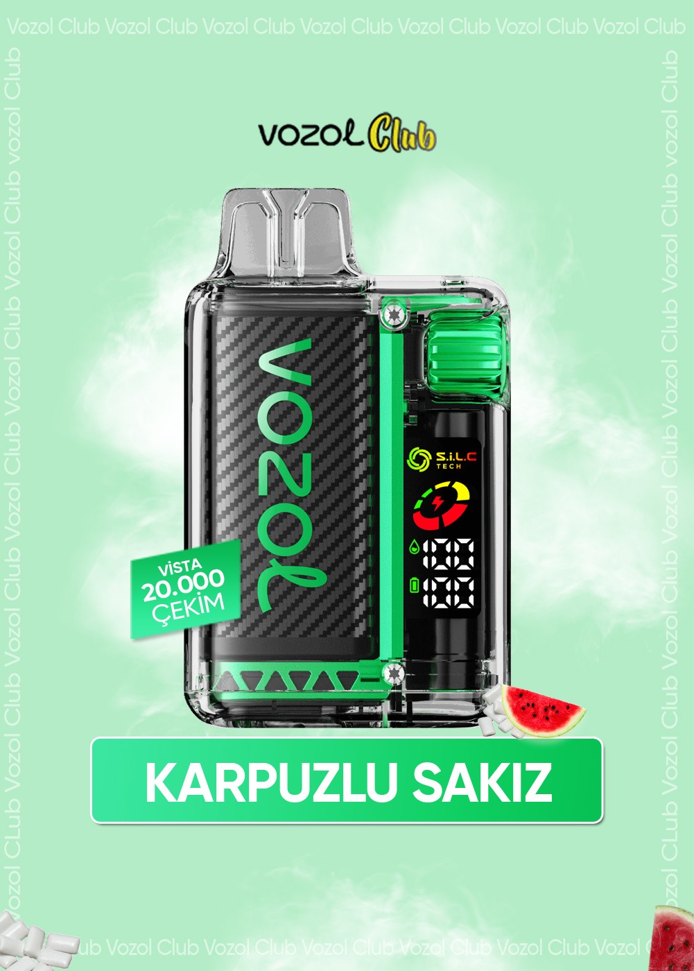 Vozol Vista 20000 Watermelon Bubblegum