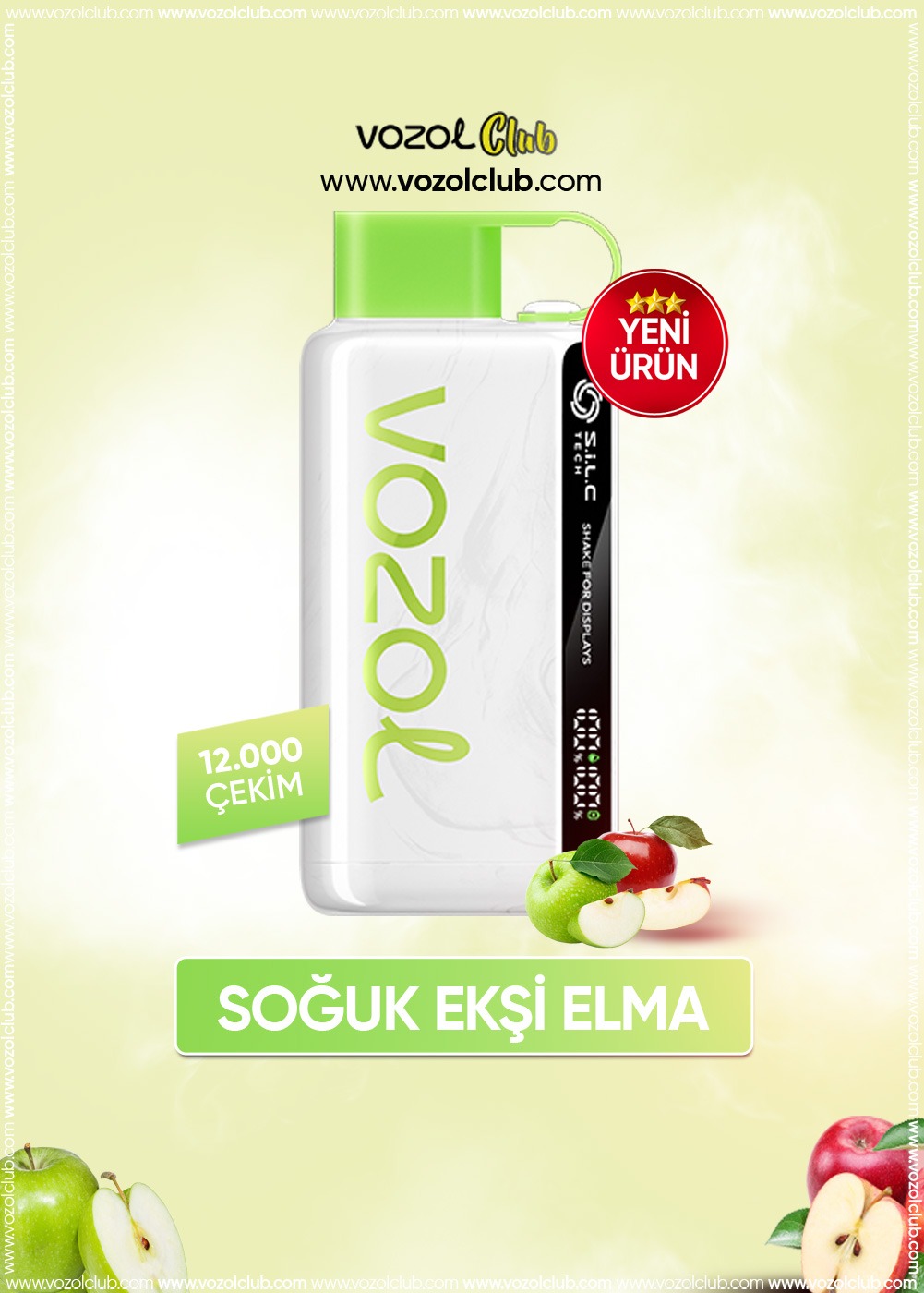 Vozol 1200 Sour Apple Ice